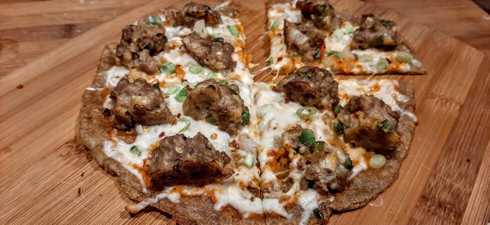 jalapeno metaball pizza