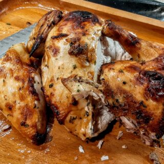 spatchcocked chicken