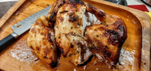 spatchcocked chicken
